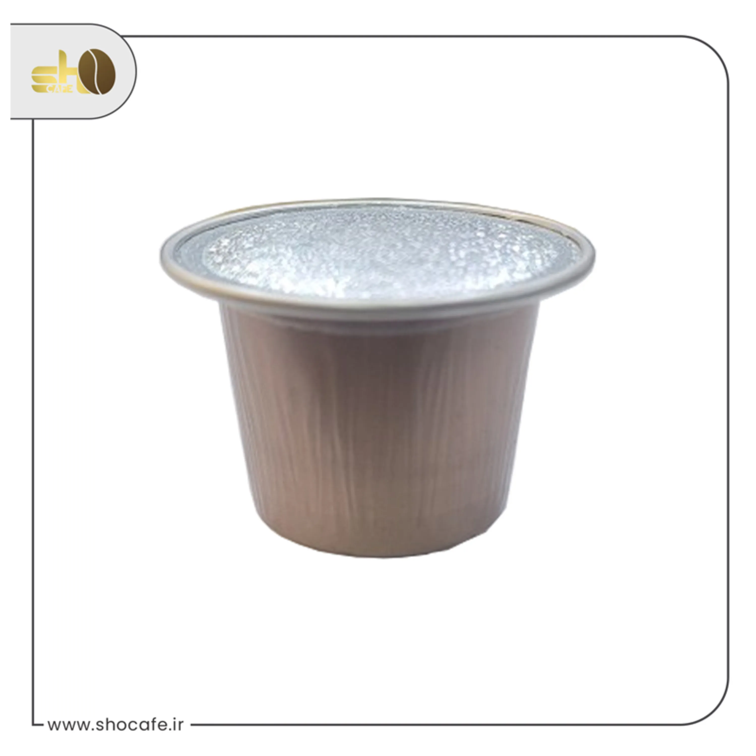 کپسول قهوه بن مانو با کافئین متوسط ( خاکستری ) Bonmano - میزان کافئین 8 از 12